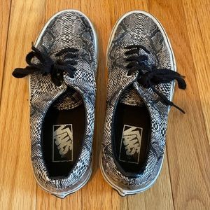 Snakeskin Vans